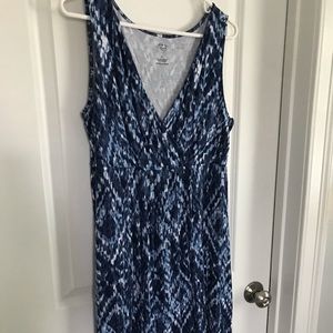 Knee length blue dress - size L